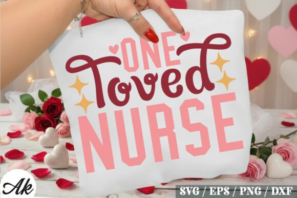 One Loved Nurse Retro Design